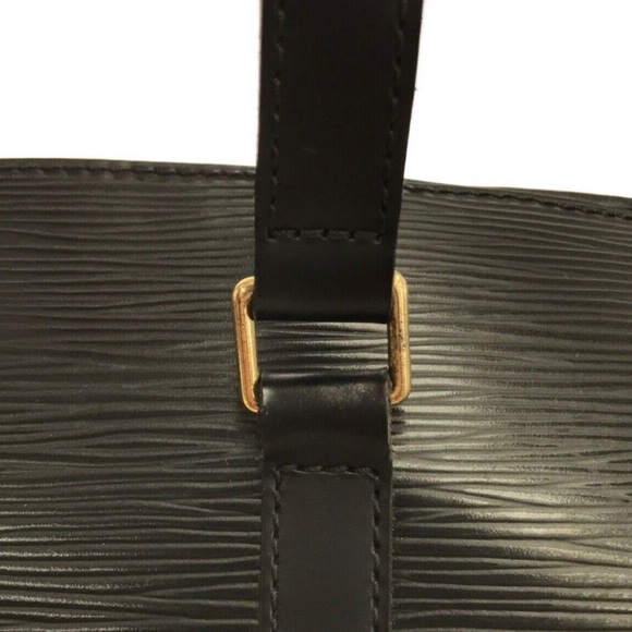 Louis Vuitton Epi Leather Noir Soufflot Papillon ~ 💯 AUTHENTIC - Picture 7 of 16